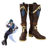 Genshin Impact Kaeya Cosplay Shoes Boots Halloween Props